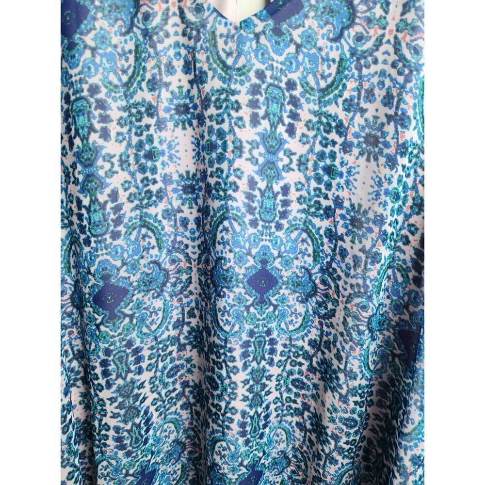 Show Me Your MuMu Donna Michelle Tunic/mini dress sz M floral hippie festival - Picture 2 of 9